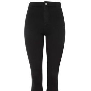 Topshop Joni Jeans Black